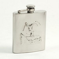 Stainless Skier Flask - 8 Oz.